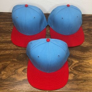 7X Vintage New Era DuPont Visor Pro Model Medium-Large Made In USA SnapB…